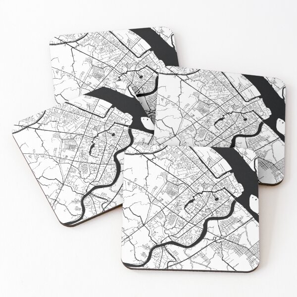 Item preview, Can Tho, Vietnam Street Map designed and sold by InkistPrints.