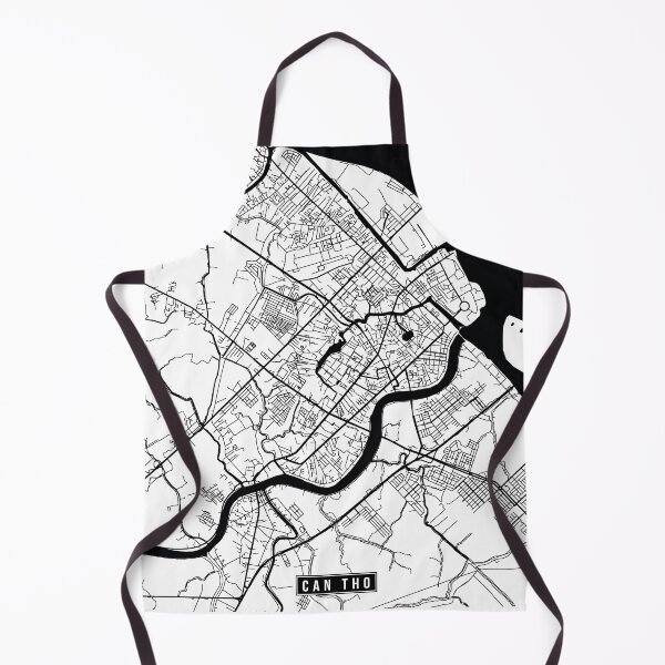 Item preview, Can Tho, Vietnam Street Map designed and sold by InkistPrints.