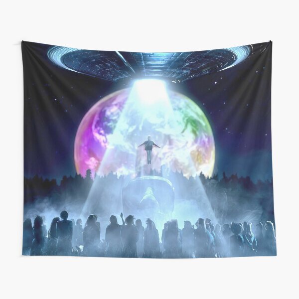 Shinning Ufo Tapestry