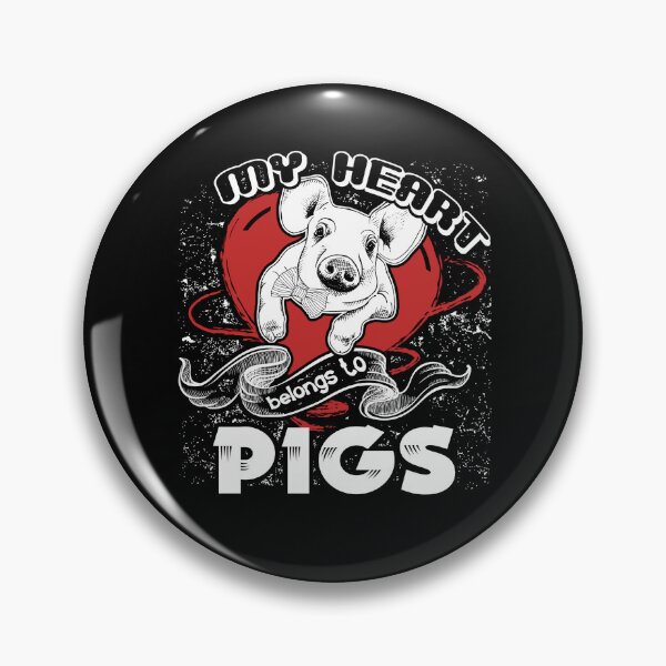 Item preview, Pig - My Heart Belongs To Pigs designed and sold by UnknownArtistt.
