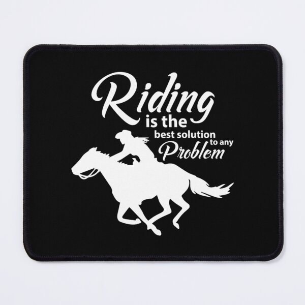 Item preview, Horse Riding Is The Best Solution Sticker designed and sold by raynesjestero.