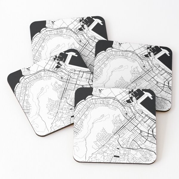 Item preview, Cape Town, South Africa Street Map designed and sold by InkistPrints.