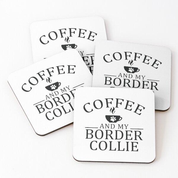 Item preview, Border Collie Dog And Coffee  designed and sold by innabeufrov.