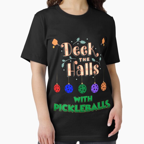 Item preview, Deck The Halls With Pickleballs, Pickleball, Pickleball Player, Pickleball Christmas, Pickleball Paddle, funny pickleball, pickleball gift idea, pickleball gift designed and sold by bimmer325.