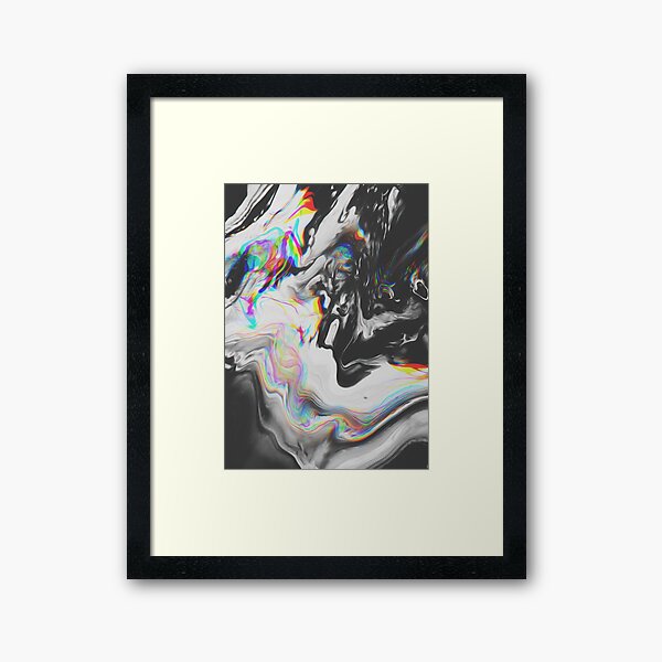 BLUE VELVET Framed Art Print