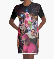 Schmutziger Frank T-Shirt Kleid