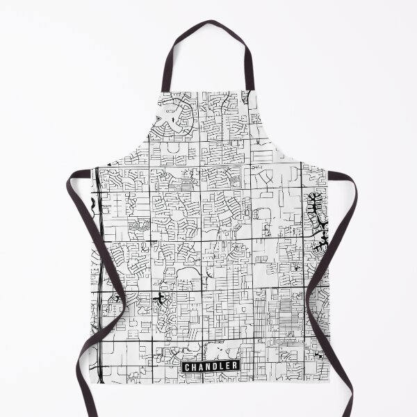 Artikelvorschau, Chandler, Arizona Street Map entworfen und verkauft von InkistPrints.
