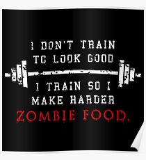 Train for the Zombies Poster