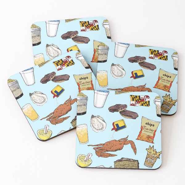 Item preview, Maryland Foods designed and sold by Elizabeth Weglein.