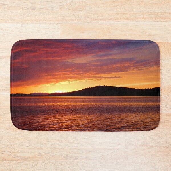 Item preview, Colorful sunset on Moosehead Lake, Maine designed and sold by PowerfulPhotos.
