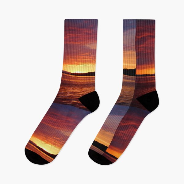 Item preview, Colorful sunset on Moosehead Lake, Maine designed and sold by PowerfulPhotos.