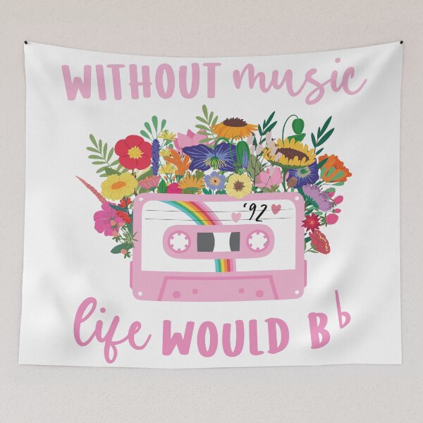 Item preview, Without Music Life Would B Flat designed and sold by mellibeedesigns.