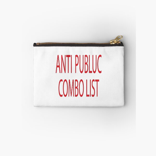 Item preview, I am anti public combo list designed and sold by biiill.