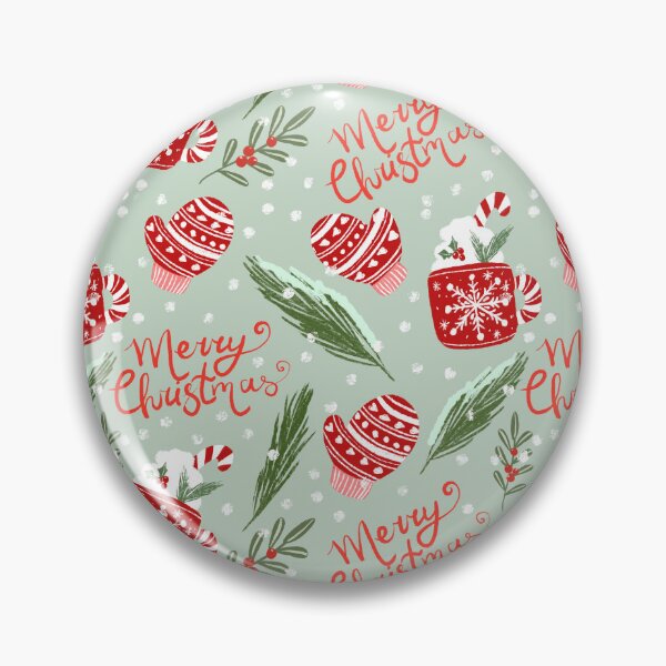 Item preview, Winter aesthetic christmas seamless pattern designed and sold by pinkyfish1010.