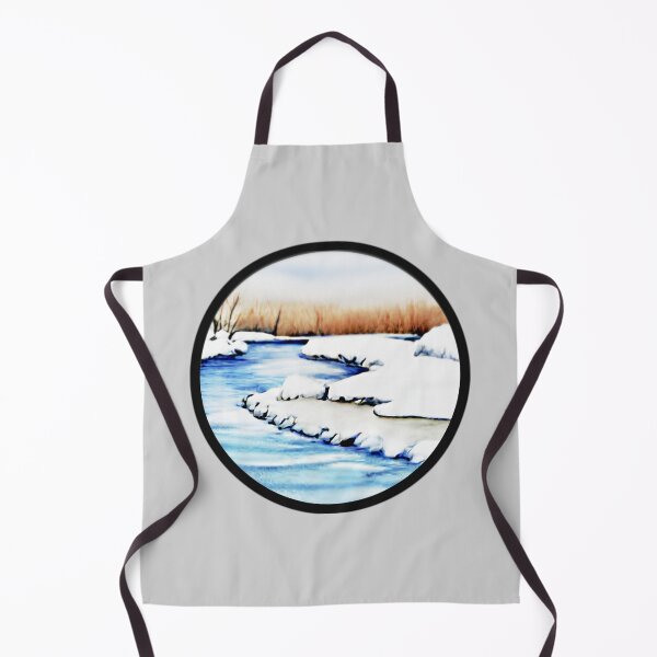 Item preview, Winter River Landscape designed and sold by designed2teach.