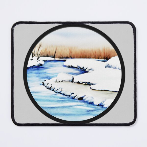 Item preview, Winter River Landscape designed and sold by designed2teach.