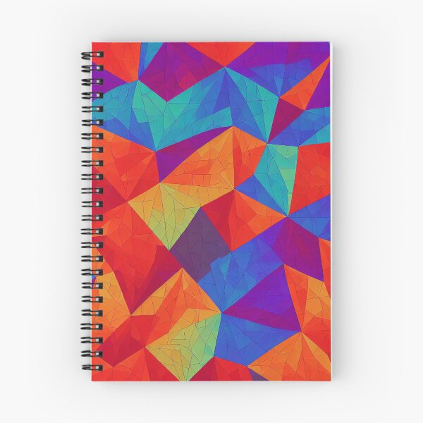 Item preview, Colourful Oragami Geometric Pattern  designed and sold by ArtzandDesignz.