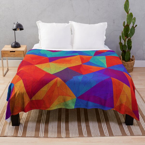 Item preview, Colourful Oragami Geometric Pattern designed and sold by ArtzandDesignz.