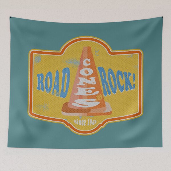 Item preview, Road cones rock designed and sold by piedaydesigns.