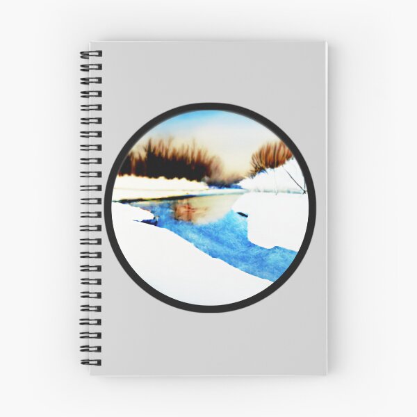 Artikelvorschau, Winterliche Flusslandschaft entworfen und verkauft von designed2teach.