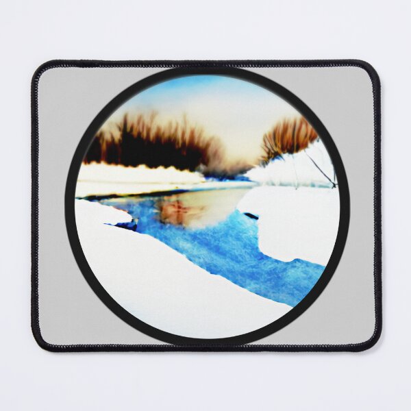 Item preview, Winter River Landscape designed and sold by designed2teach.