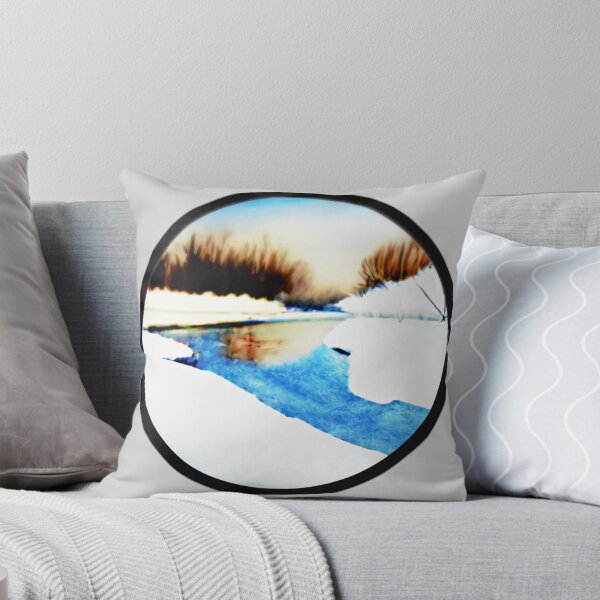 Item preview, Winter River Landscape designed and sold by designed2teach.