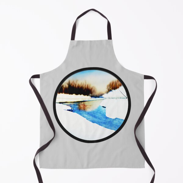 Item preview, Winter River Landscape designed and sold by designed2teach.