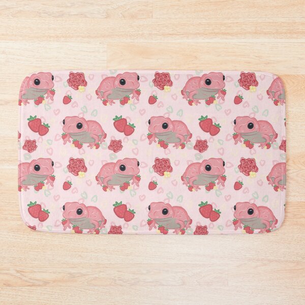 Item preview, Pink Frog in the Pink Garden designed and sold by RoserinArt.