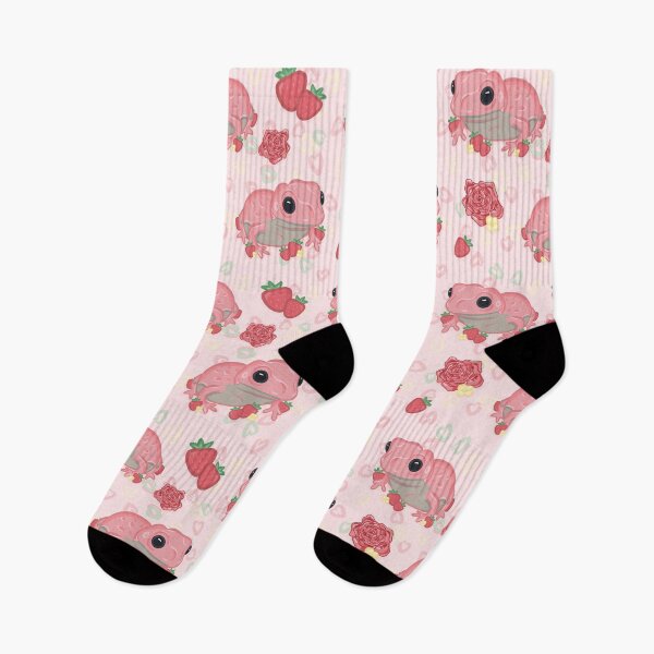 Item preview, Pink Frog in the Pink Garden designed and sold by RoserinArt.