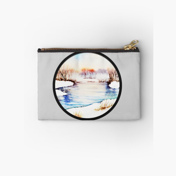 Item preview, Winter River Landscape designed and sold by designed2teach.