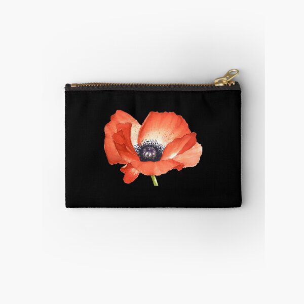 Item preview, red poppy flower image for prints on tshirt mahsa watercolor artist transparent designed and sold by joshuamanzhmf.