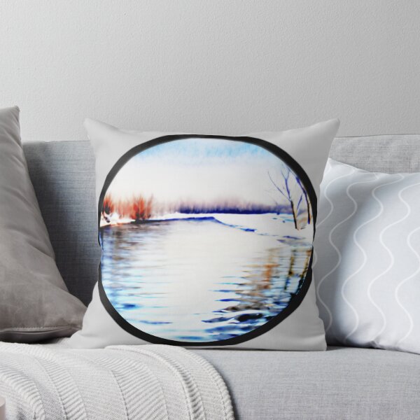 Item preview, Winter River Landscape designed and sold by designed2teach.