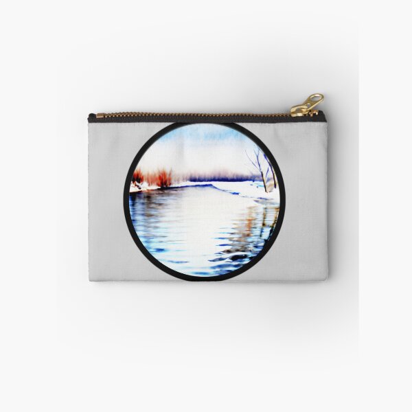Item preview, Winter River Landscape designed and sold by designed2teach.
