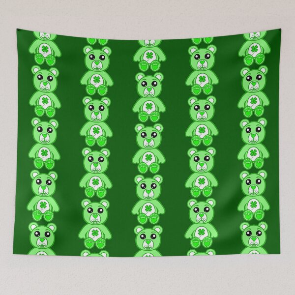 Aperçu de l'œuvre Ours Guerrier Vert 2.0 créée et vendue par CaitlynConnor.