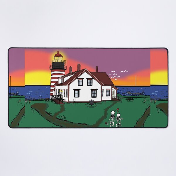 Item preview, First Date at the Lighthouse designed and sold by RatTrapTees.