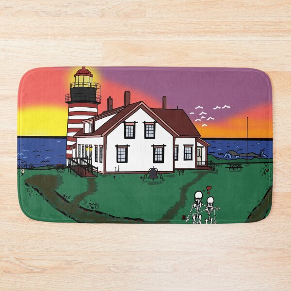 Item preview, First Date at the Lighthouse designed and sold by RatTrapTees.