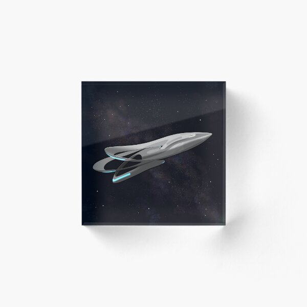 USS Orville Acrylic Block