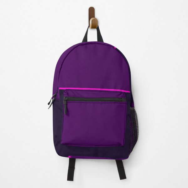 nice purple canvas Backpack