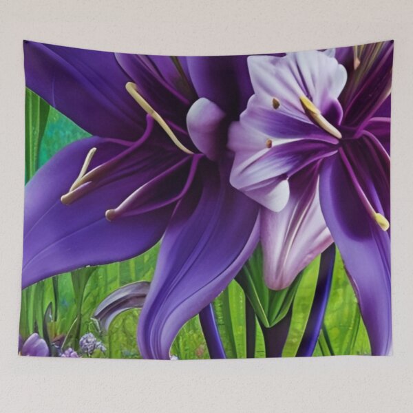 Item preview, Purple Lilies designed and sold by ~.