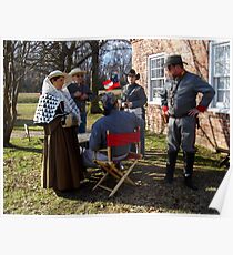 Civil War Re Enactors Poster