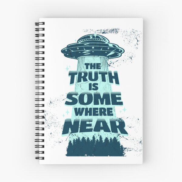 Item preview, UFO The Truth is Somewhere  Near  designed and sold by BeansHotTees.
