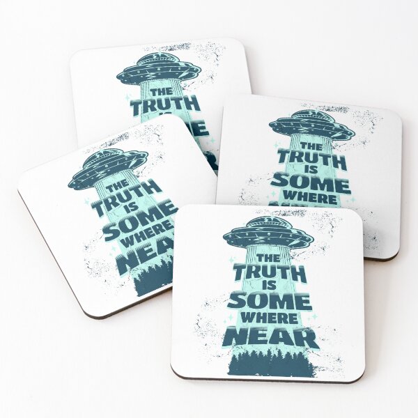Item preview, UFO The Truth is Somewhere  Near  designed and sold by BeansHotTees.