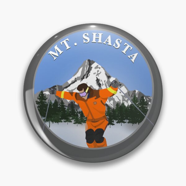 Item preview, Mt Shasta skiing  designed and sold by TipTopTapo.