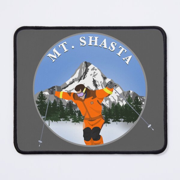 Item preview, Mt Shasta skiing designed and sold by TipTopTapo.