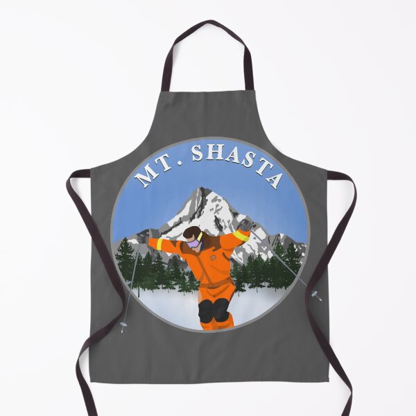 Item preview, Mt Shasta skiing designed and sold by TipTopTapo.