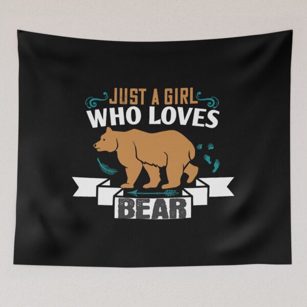 Item preview, Strong As A Bear - Girl Loves Bears designed and sold by jolynnlicatapc.