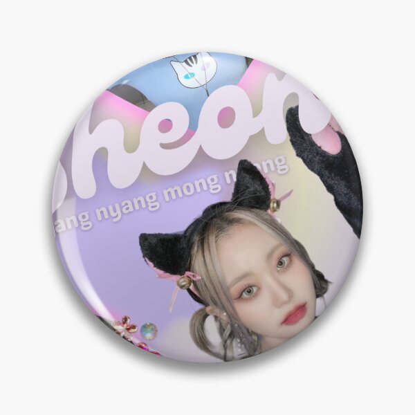 Item preview, billlie sheon nyang nyang poster designed and sold by krystxllx.