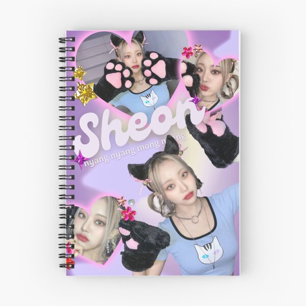 Item preview, billlie sheon nyang nyang poster designed and sold by krystxllx.