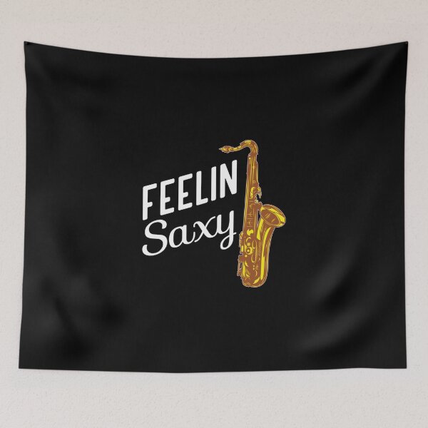 Item preview, Feelin Saxy For Saxophon Musician Lightweight Hoodie designed and sold by laleibimsonm.