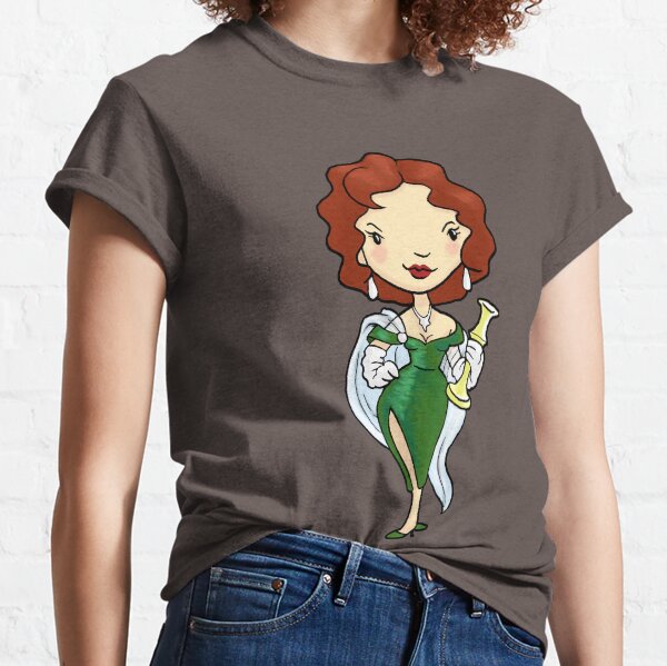 ITS A CLUE! Was it Ms. Scarlet with the CANDLESTICK? Classic T-Shirt